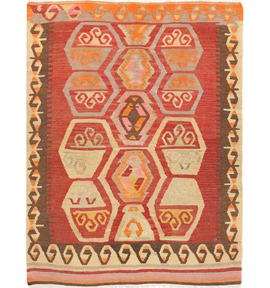 Kilim ancien Adana - 115 x 90 cm