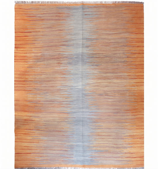 Kilim Art Déco 172 x 126 cm – Tapis afghan en laine tissé main, provenance Art Déco