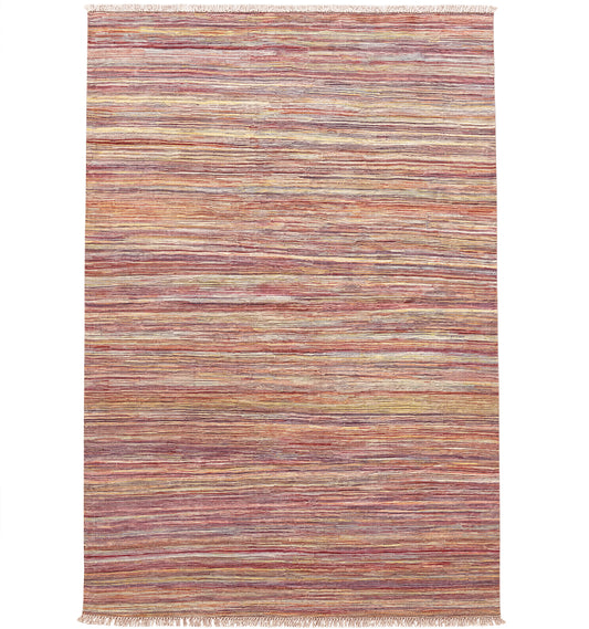 Kilim Art Déco 244 x 167 cm – Tapis turc en laine tissé main, provenance Art Déco