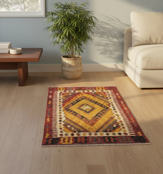 Kilim ancien Fethiye - 117 x 83 cm