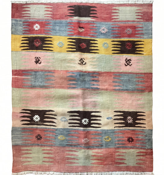 Vintage Mut kilim rug - 110 x 95 cm