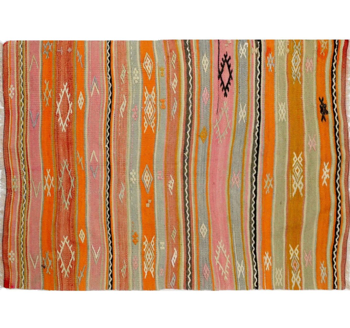 Vintage Cicim Adana kilim rug - 145 x 103 cm