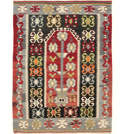 Kilim Esme 130 x 96 cm – Tapis turc en laine tissé main, provenance Esme