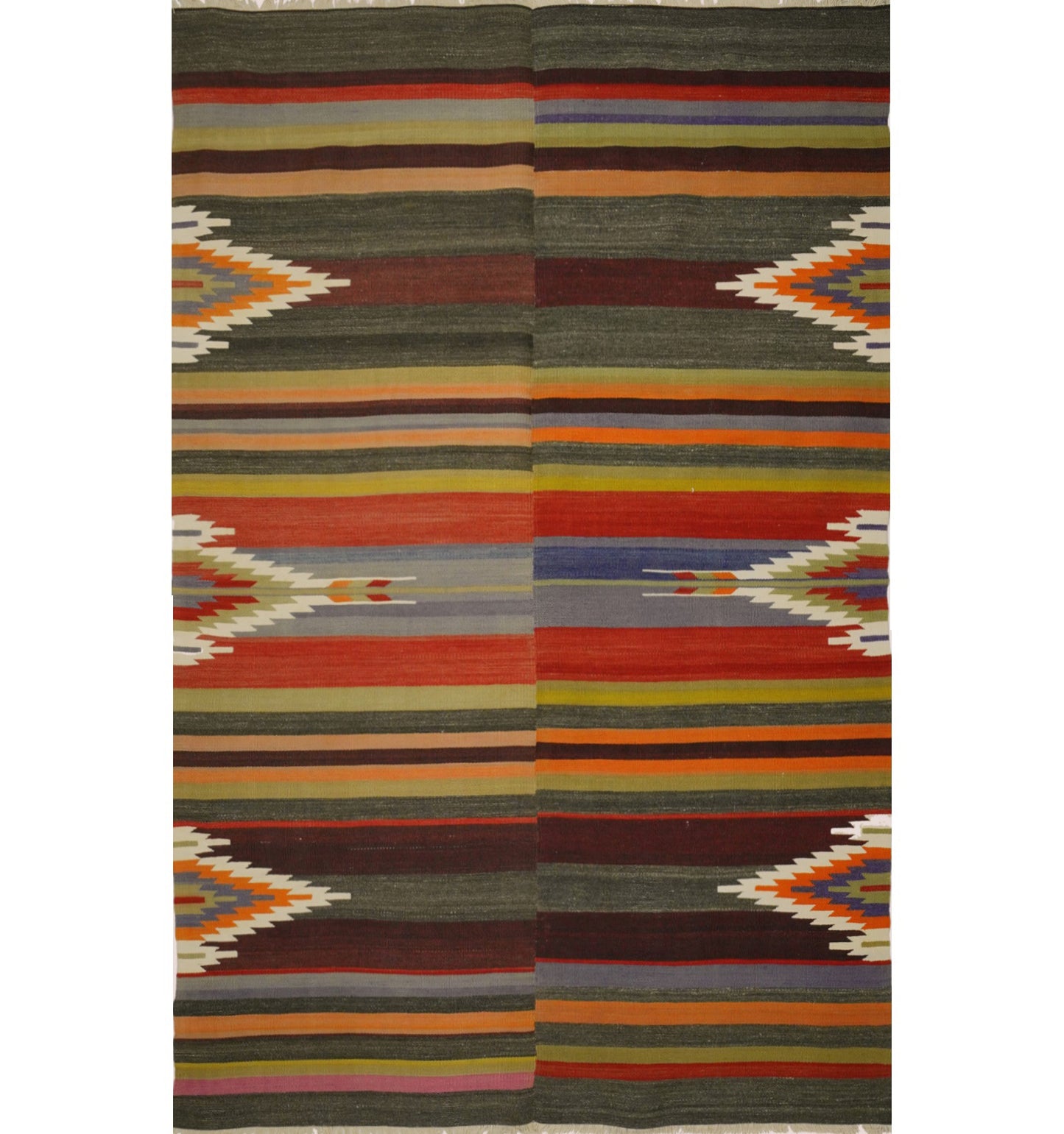 Kilim Adana 250 x 153 cm – Tapis turc en laine tissé main, provenance Adana