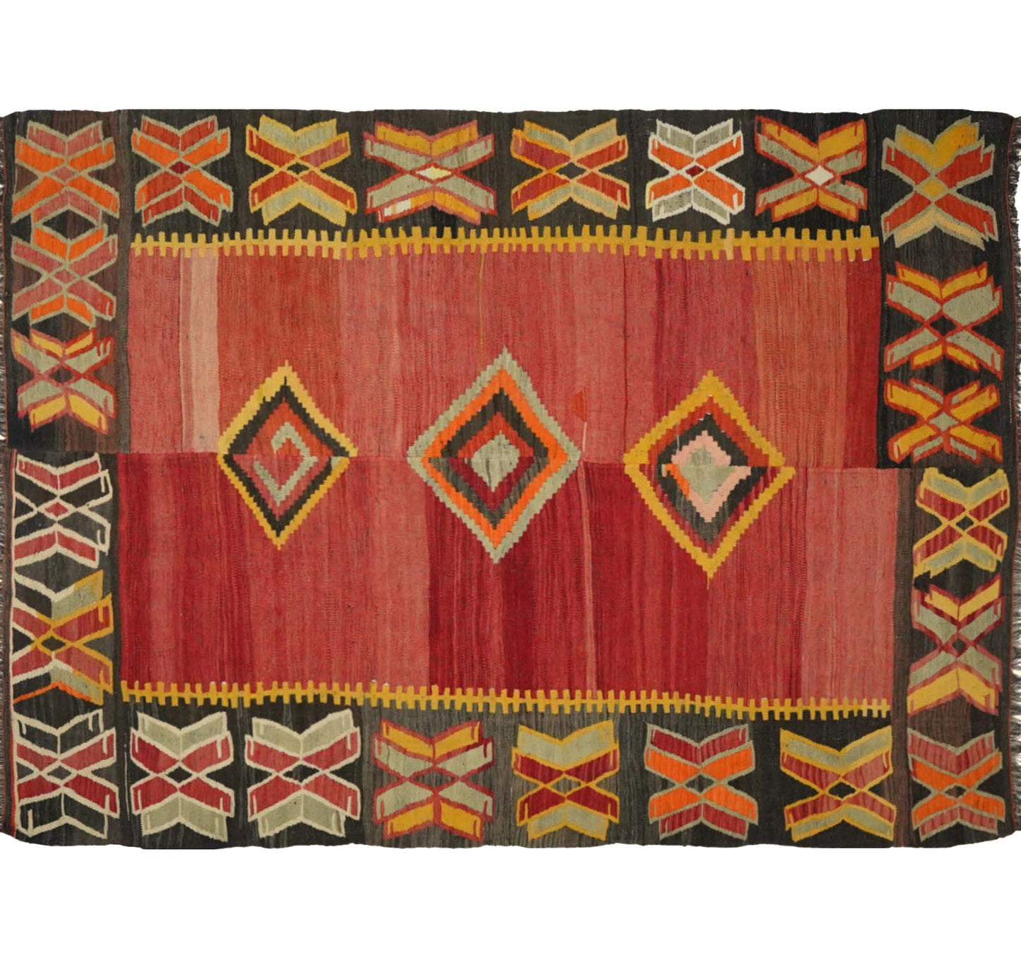 Kilim Adana 270 x 195 cm – Tapis turc en laine tissé main, provenance Adana