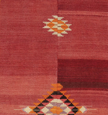Détail du tissage en laine du kilim Adana tissé à la main (provenance Adana)