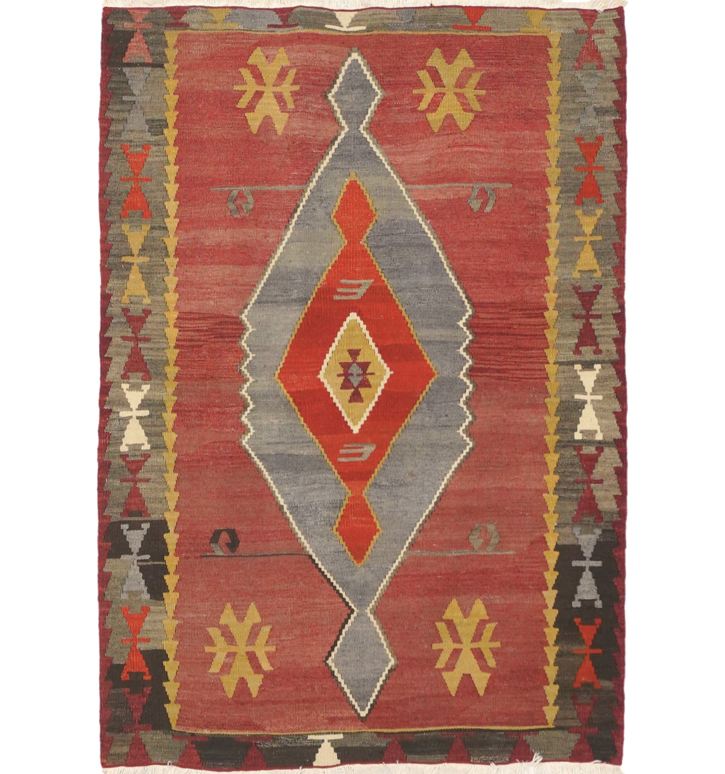 Kilim ancien Afyon - 138 x 95 cm
