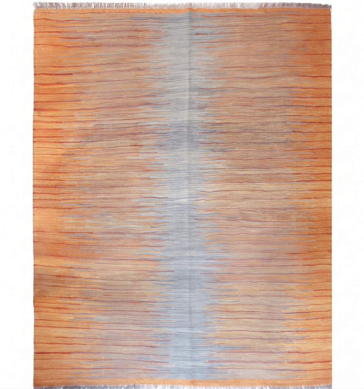Kilim Art Déco 172 x 126 cm – Tapis afghan en laine tissé main, provenance Art Déco
