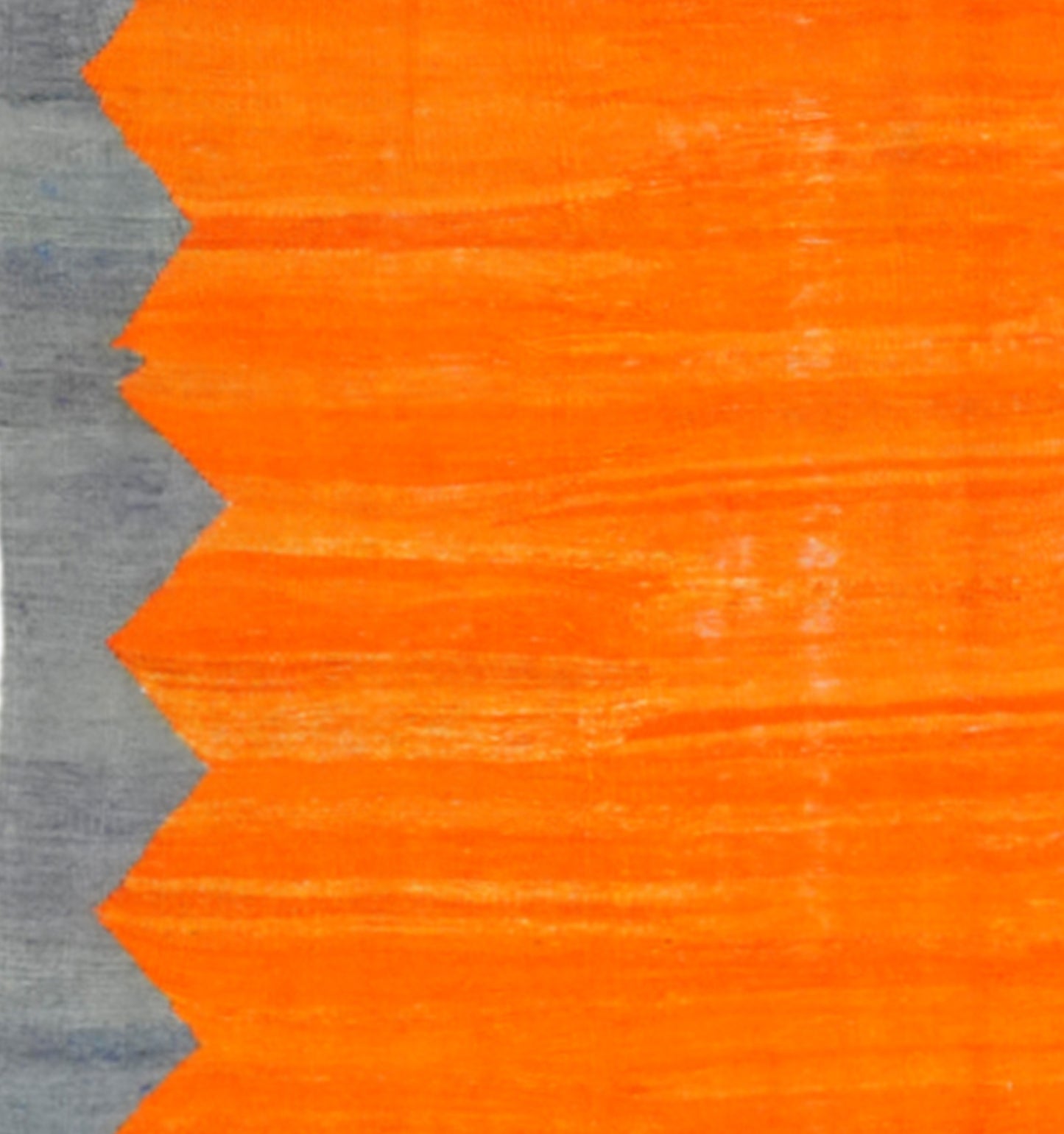 Détail du tissage en laine du kilim Balikesir tissé à la main (provenance Balikesir)