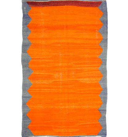 Kilim Balikesir 142 x 268 cm – Tapis turc en laine tissé main, provenance Balikesir