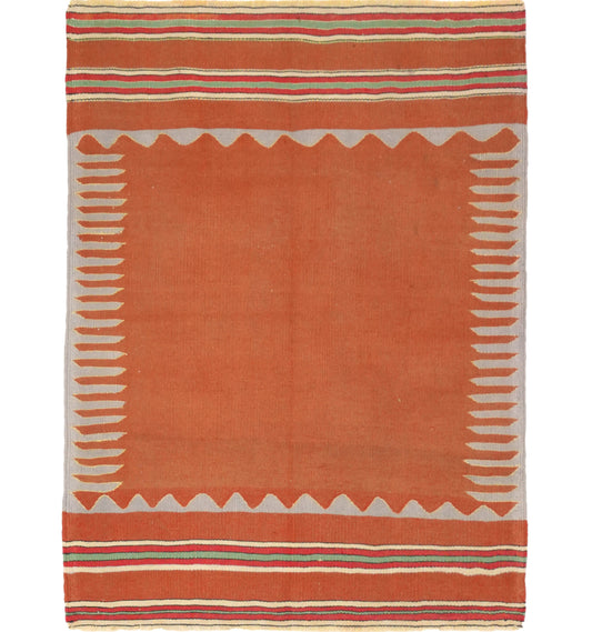 Kilim Balikesir 148 x 100 cm – Tapis turc en laine tissé main, provenance Balikesir