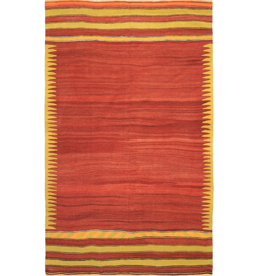 Kilim Balikesir 248 x 150 cm – Tapis turc en laine tissé main, provenance Balikesir