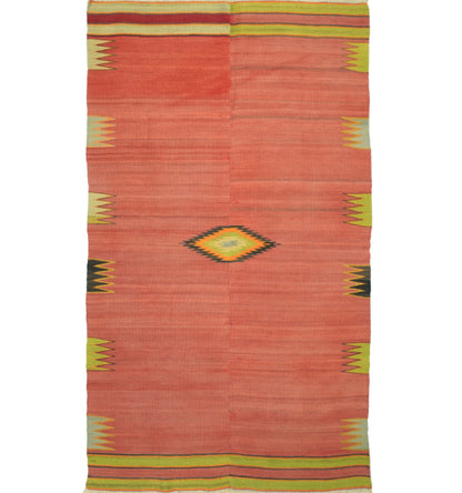 Kilim Balikesir 264 x 144 cm – Tapis turc en laine tissé main, provenance Balikesir