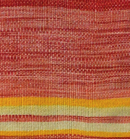 Détail du tissage en laine du kilim Bodrum tissé à la main (provenance Bodrum)