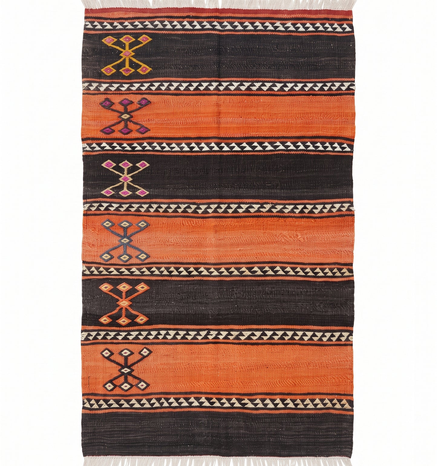 Kilim Cicim 115 x 73 cm – Tapis turc en laine tissé main, provenance Cicim