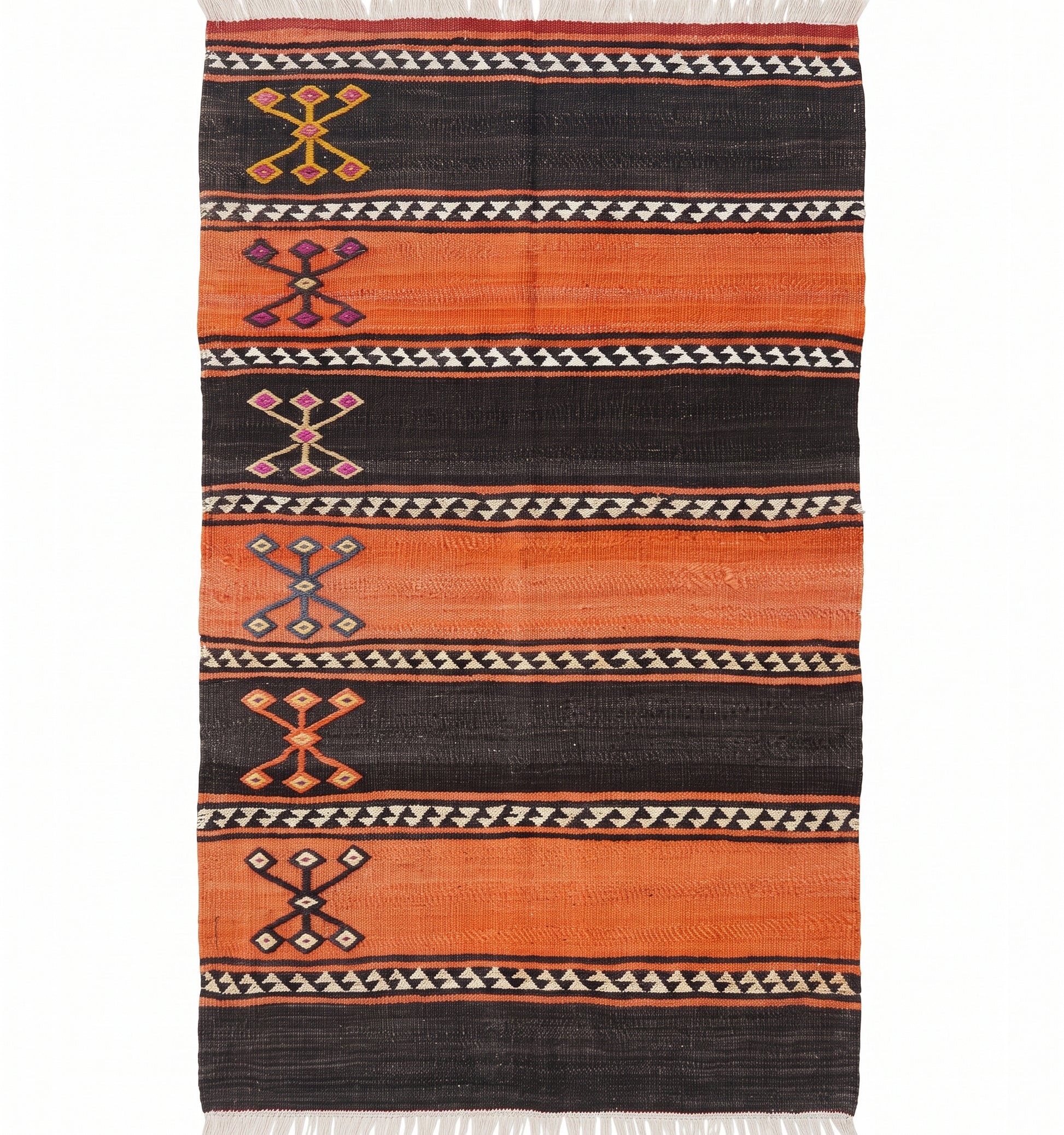 Kilim Cicim 115 x 73 cm – Tapis turc en laine tissé main, provenance Cicim