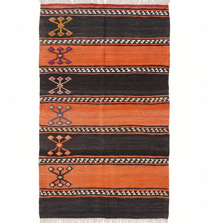 Kilim Cicim 115 x 73 cm – Tapis turc en laine tissé main, provenance Cicim