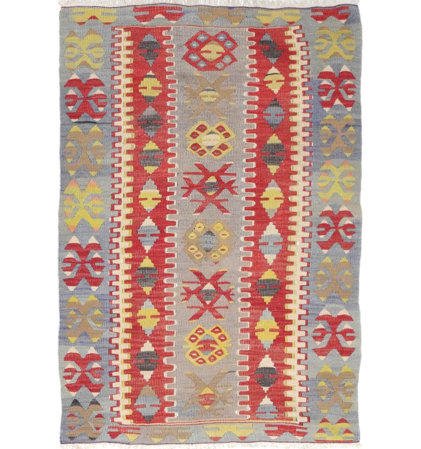 Kilim Esme 140 x 84 cm – Tapis turc en laine tissé main, provenance Esme