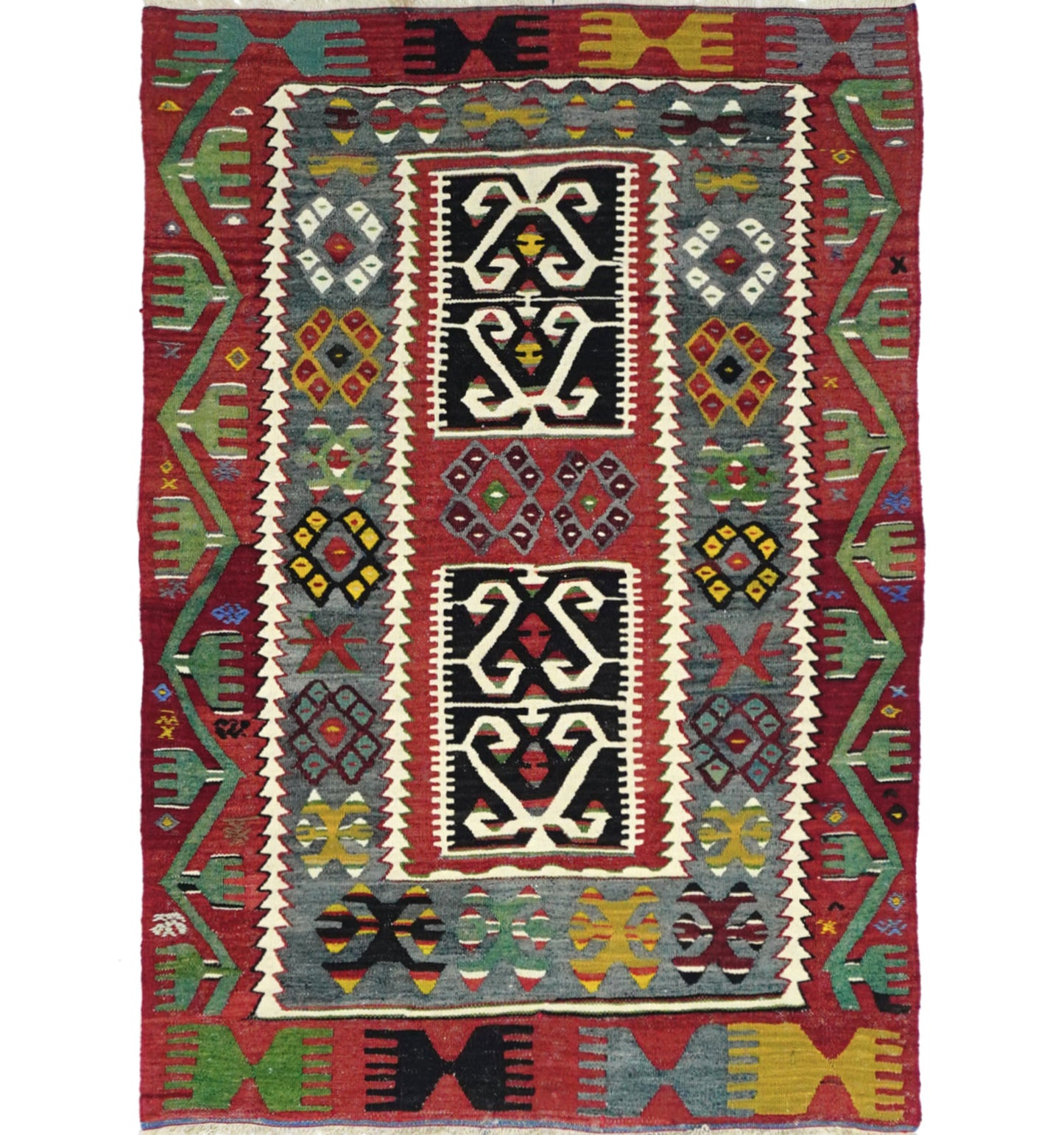 Kilim Esme 150 x 110 cm – Tapis turc en laine tissé main, provenance Esme