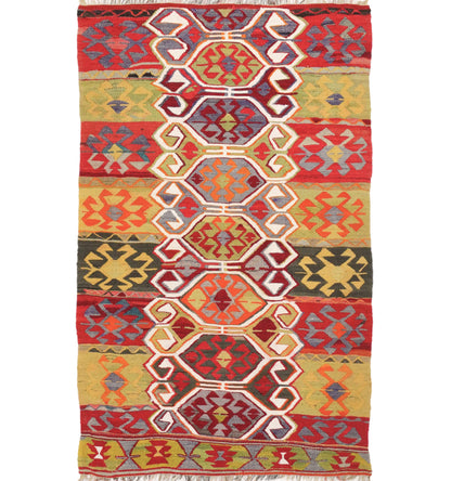 Kilim Esme 155 x 96 cm – Tapis turc en laine tissé main, provenance Esme