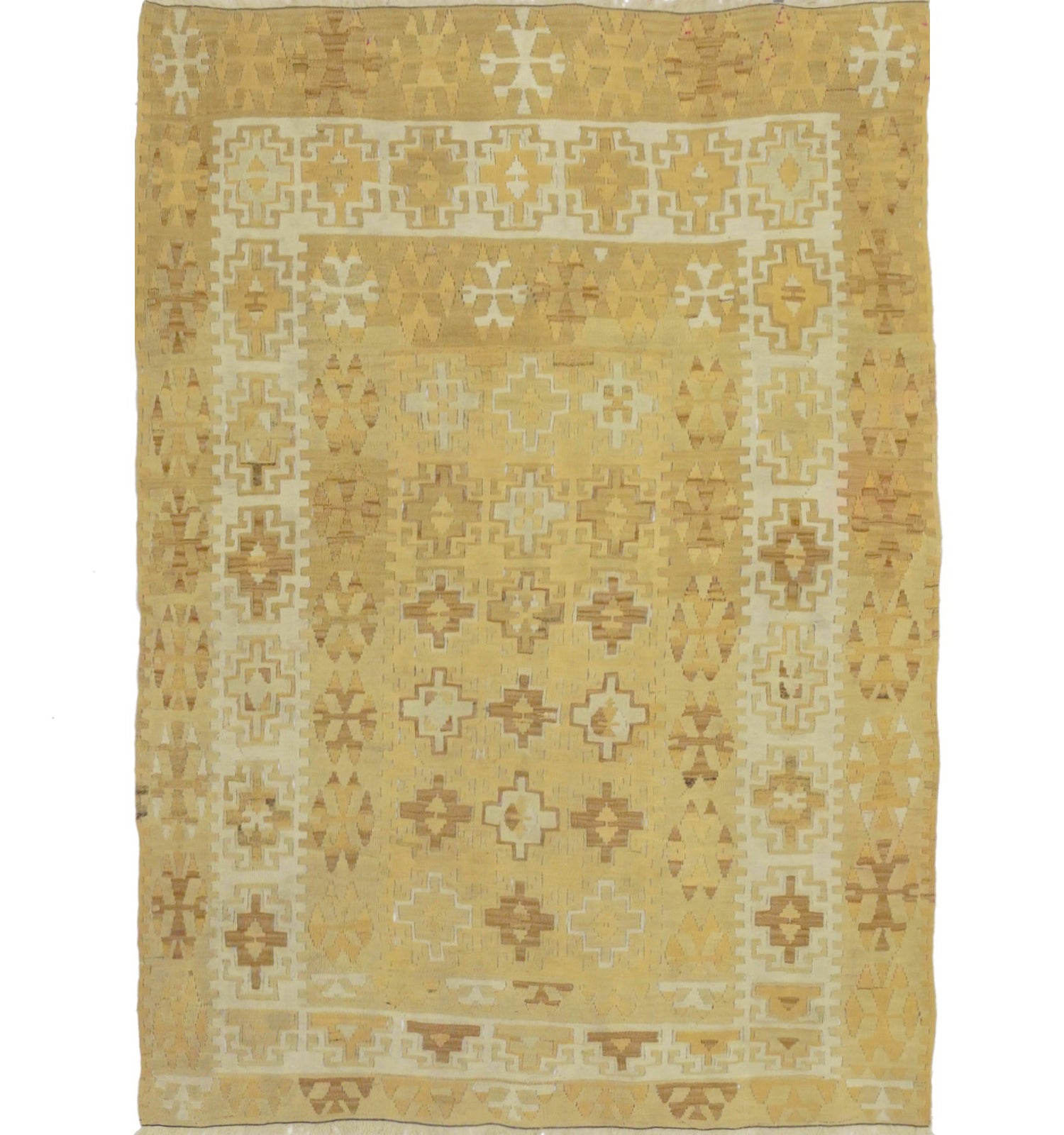 Kilim Gomurgen 146 x 100 cm – Tapis turc en laine tissé main, provenance Gomurgen