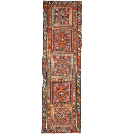 Kilim ancien Kayseri - 398 x 117 cm