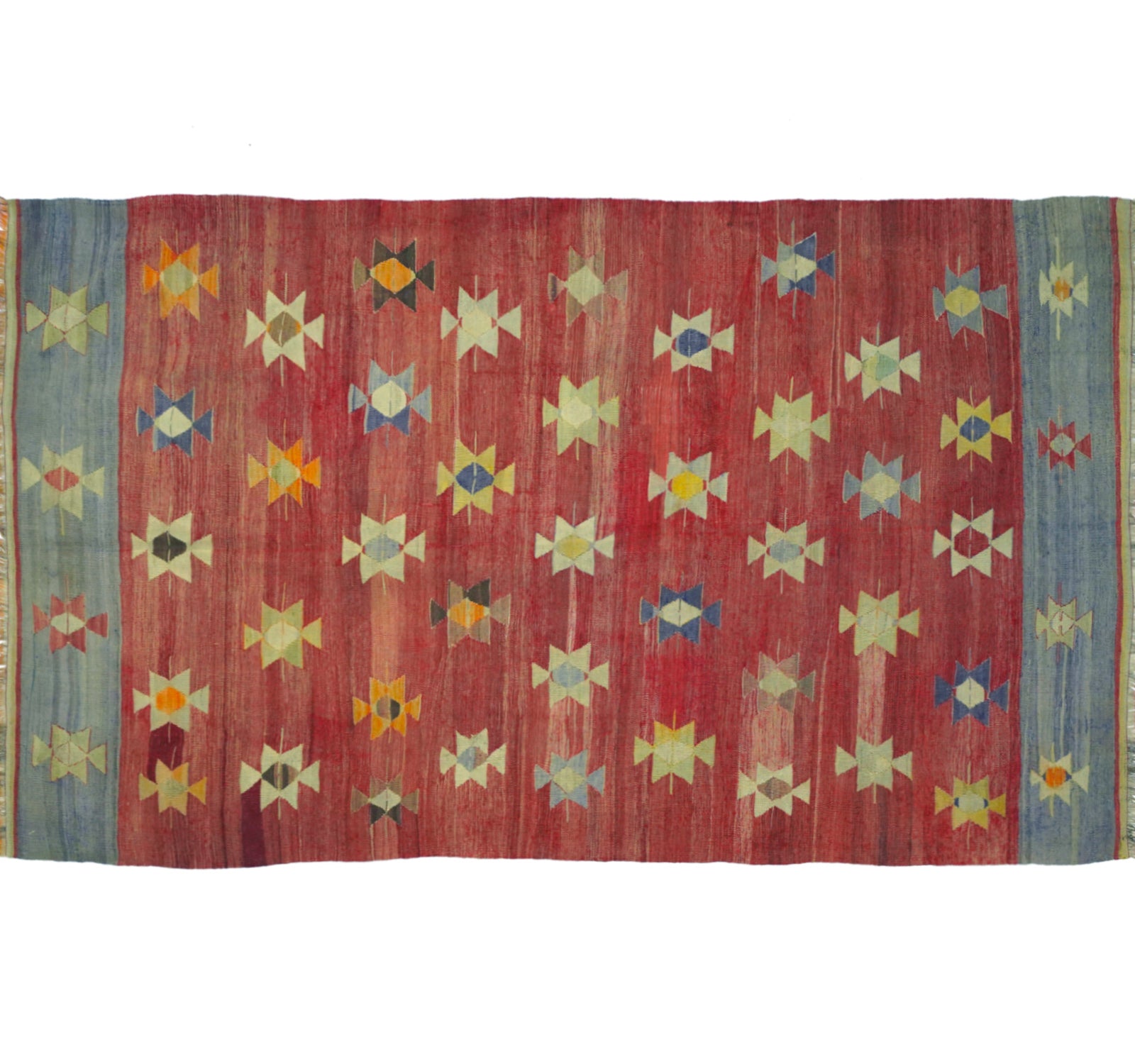 Kilim Koprubasi 270 x 160 cm – Tapis turc en laine tissé main, provenance Koprubasi