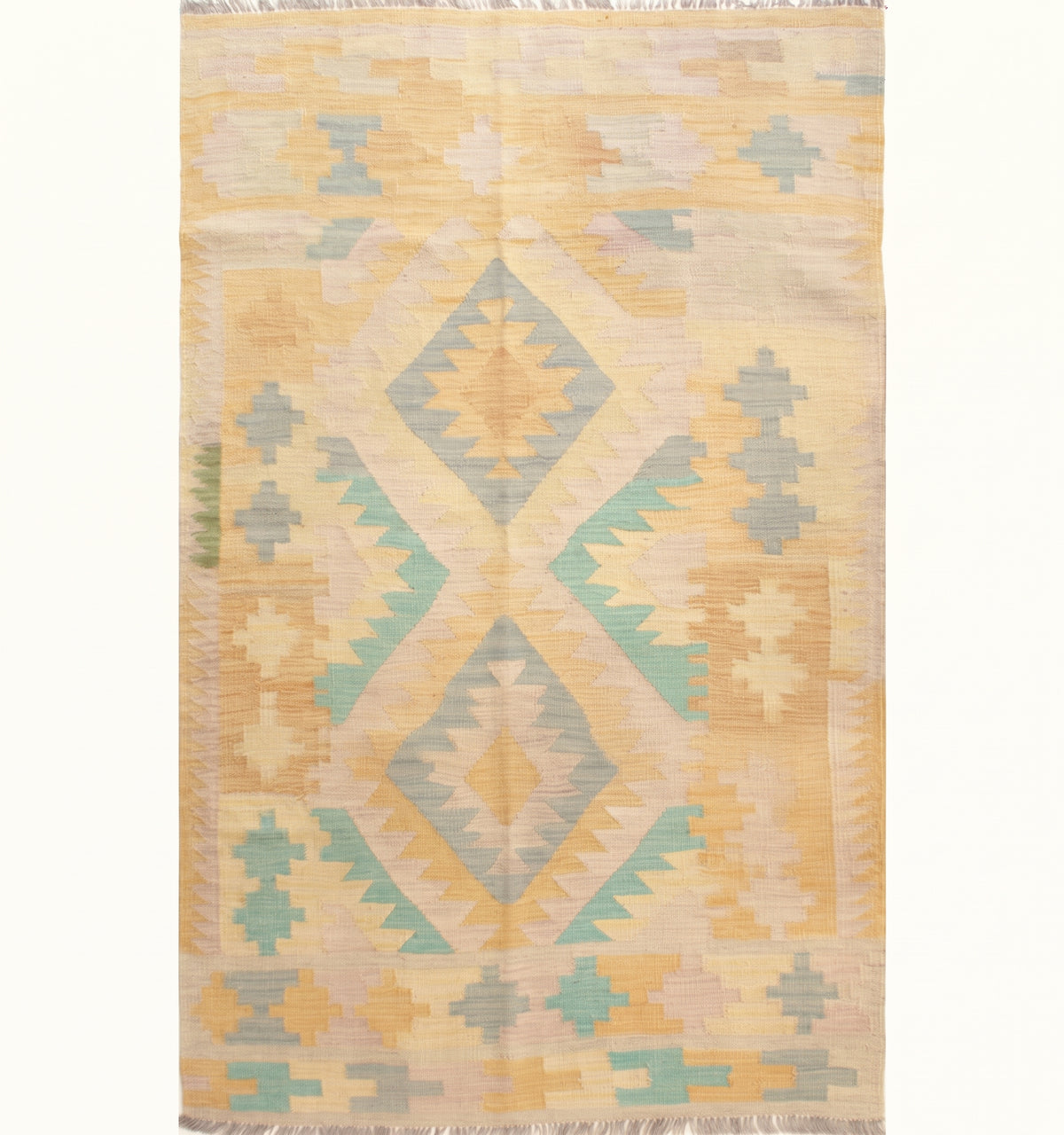 Kilim Maimana 146 x 100 cm – Tapis turc en laine tissé main, provenance Maimana