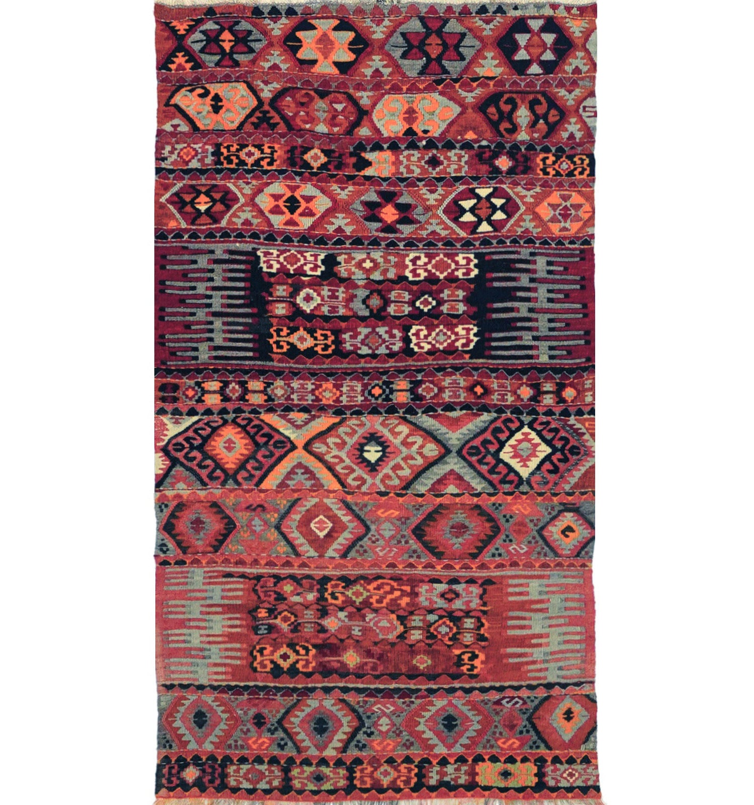 Kilim Malatya 164 x 90 cm – Tapis turc en laine tissé main, provenance Malatya