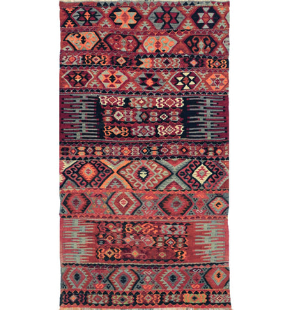 Kilim Malatya 164 x 90 cm – Tapis turc en laine tissé main, provenance Malatya