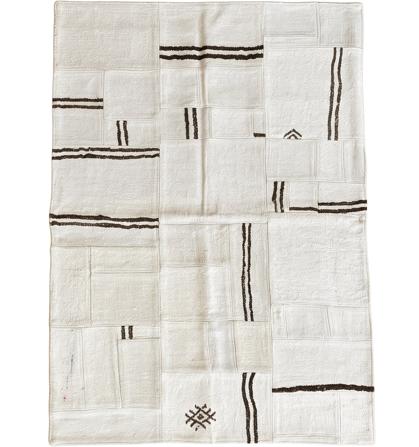 Kilim Patchwork 180 x 120 cm – Tapis turc en laine tissé main, provenance Patchwork