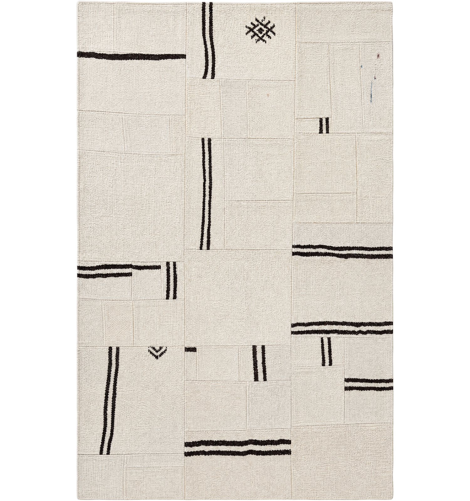 Kilim Patchwork 180 x 120 cm – Tapis turc en laine tissé main, provenance Patchwork