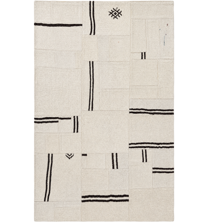 Kilim Patchwork 180 x 120 cm – Tapis turc en laine tissé main, provenance Patchwork