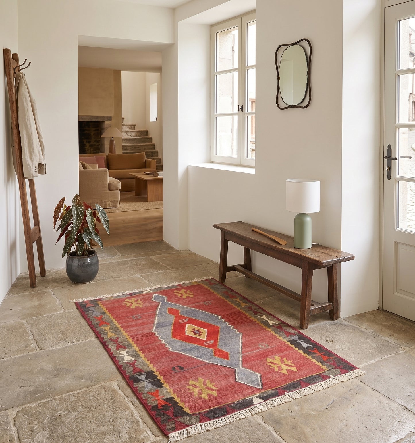 Kilim ancien Afyon - 138 x 95 cm