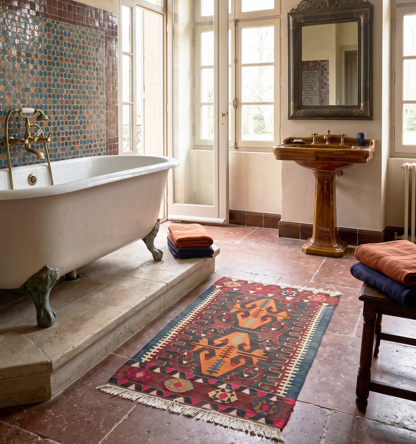 Kilim ancien Corum - 90 x 55 cm