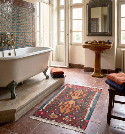 Kilim ancien Corum - 90 x 55 cm