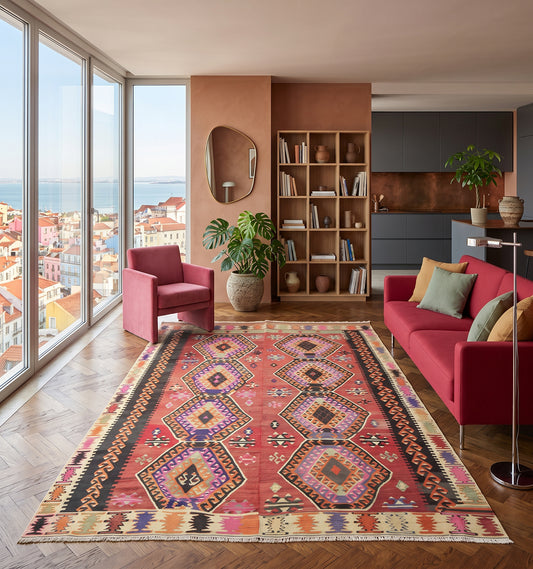 Kilim ancien Adana - 265 x 203 cm